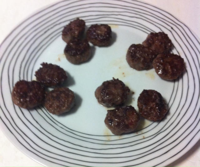 Mini burguer de buey